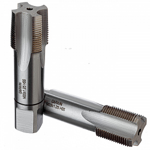 GARWIN INDUSTRIAL GM-TF220125 Метчики ручные Mf22x1.25, DIN 2181, HSS, 6H, комплект из 2 штук