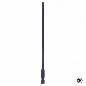 Вставка (бита) торцевая 1/4", Torx, Т10, 150 мм, для шуруповерта KING TONY 711510T
