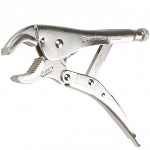 GARWIN PRO 705515-250 Ручные тиски струбцина, усиленный захват, V-образные губки, 250 мм
