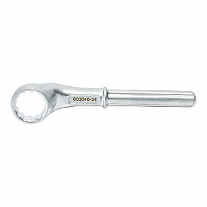 GARWIN PRO 603840-34 Ключ накидной, односторонний, 75°, усиленный, 34 мм