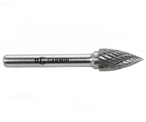 GARWIN INDUSTRIAL 900645-10*20*64 Борфреза параболическая с заостренным концом 10x20x64 мм, VHM, DC, форма G (серия 900645)