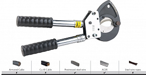 GARWIN PRO I-812030-100 Кабелерез ручной, 100 мм²