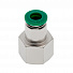 GARWIN PRO 808520-6-14-0 Цанговый разъем F1/4" 6 мм, с уплотнением, металлический корпус-4004