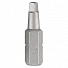 Вставка (бита) торцевая 1/4", Square, №0, 25 мм, квадратная KING TONY 102500R-4004