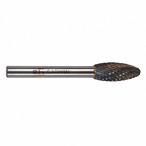 GARWIN INDUSTRIAL 900665-10*20*64 Борфреза пламевидная 10x20x64 мм, VHM, DC, форма H (серия 900665)