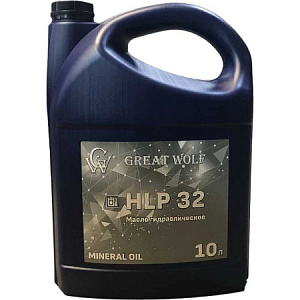 Great Wolf Масло гидравлическое HLP 32 mineral oil (10л) GWM-032/10