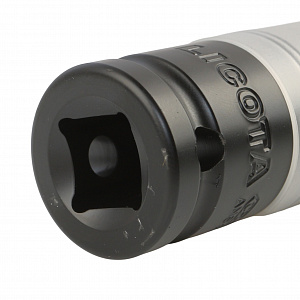 Licota ANS4019L-HT Головка, 1/2", 19 мм, торцевая, 6-гранная, ударная, глубокая, тонкостенная, для литых дисков