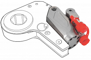 GARWIN PRO 541010-18-65-130 Привод гидравлического кассетного гайковёрта; 2695-26958 Нм