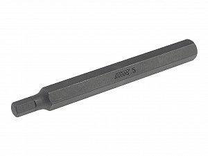 Бита HEX H5х80мм 5/16" DR 6-ти гранная удлиненная JTC