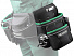 GARWIN PRO GA-TP02 Сумка поясная монтажника, 2 кармана-4004