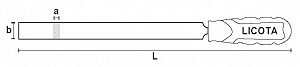 GARWIN PRO GR-AC04128 Ключ комбинированный, 1-5/8"