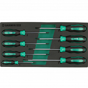 GARWIN PRO 645695 Набор отверток Torx, 8 пр. в ложементе EVA