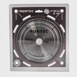 RUNTEC RT-190x2.2/1.4x30/48T Диск пильный по дереву RUNTEC (190х30 мм 48T)