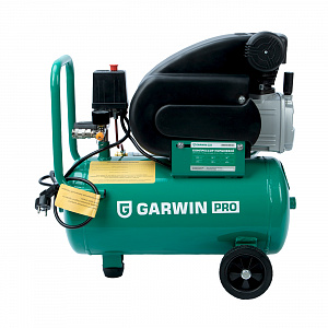 GARWIN PRO 840210-200-24 Компрессор поршневой 230 л/мин, 10 бар, ресивер 24 л, 2,5 л.с., 2850 об/мин