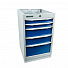 GARWIN INDUSTRIAL 004113-5005 Тумба для верстака 6 ящиков синяя RAL5005-4004