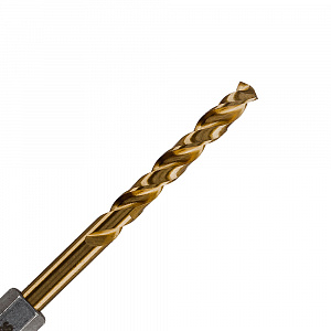 RUNTEC RT-DS4 Сверло по металлу Runtec HSS-TiN 4 x 94мм HEX 1/4"