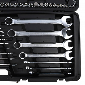 Licota ALK-8023F Набор инструмента 1/4" и 1/2", 167 предметов