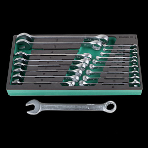 GARWIN PRO 616070 Набор ключей комбинированных 18 пр. 5,5-24 мм в ложементе EVA