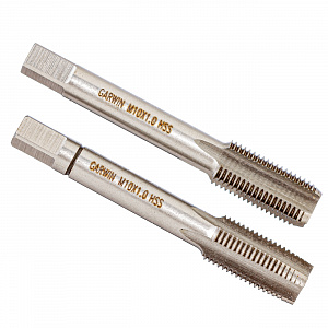 GARWIN INDUSTRIAL GM-TF100100 Метчики ручные Mf10x1.0, DIN 2181, HSS, 6H, комплект из 2 штук