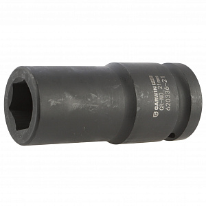 GARWIN PRO 620336-21 Головка, 3/4", 21 мм, торцевая, 6-гранная, ударная, глубокая