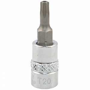 Licota H2TT20 Головка со вставкой, 1/4", T20H, 37 мм
