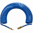 GARWIN PRO 808750-0812-10 Шланг полиуретан (PU) 12*8, витой, 10 м, синий, БРС в комплекте-4004