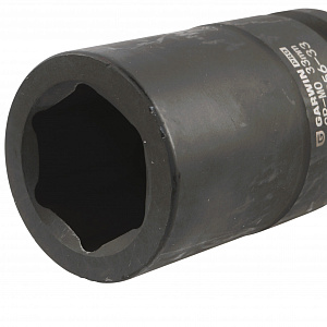 GARWIN PRO 620356-33 Головка, 1", 33 мм, торцевая, 6-гранная, ударная, глубокая