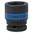 Головка торцевая ударная шестигранная 3/4", 33 мм KING TONY 653533M-4004