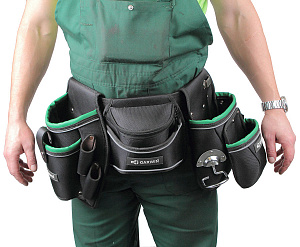 GARWIN PRO GA-TP03 Сумка для шуруповерта поясная, 2 кармана
