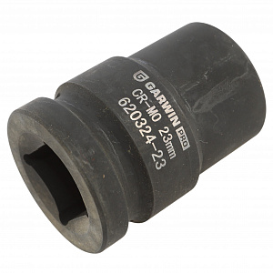 GARWIN PRO 620324-23 Головка, 3/4", 23 мм, торцевая, 6-гранная, ударная