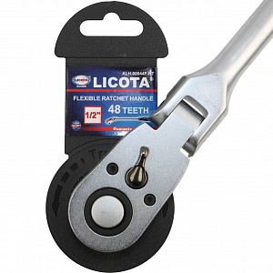 Licota ALH-00044F Трещотка, 1/2", 48 зубцов, шарнирная