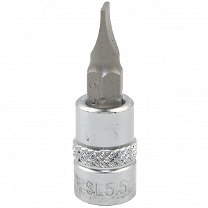 Licota H2SL055 Головка со вставкой, 1/4", SL5,5, 37 мм