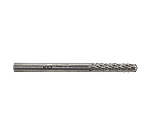 GARWIN INDUSTRIAL 900555-3*14*38 Борфреза цилиндрическая с закругленным концом 3x14x38 мм, VHM, DC, форма C (серия 900555)