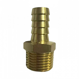 GARWIN PRO MH4040G Фитинг наружная резьба 1/2 - елка 12 мм, латунь