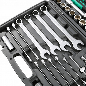 GARWIN PRO 641045 Набор ручных инструментов 1/4" и 1/2" 6 гр. 89 предметов