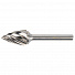GARWIN INDUSTRIAL 900651-16*25*69 Борфреза параболическая с заостренным концом 16x25x69 мм, VHM, AL, форма G (серия 900651)-4004