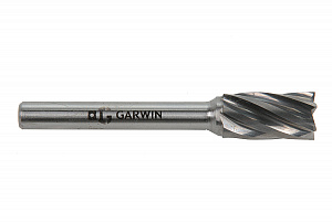 GARWIN INDUSTRIAL 900531-10*20*64 Борфреза цилиндрическая с торцевыми зубьями 10x20x64 мм, VHM, AL, форма B (серия 900531)