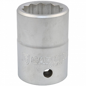 GARWIN PRO 610755-24 Головка, 3/4", 24 мм, торцевая, 12-гранная