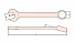 GARWIN INDUSTRIAL GST-OA016 Ключ комбинированный, искробезопасный, 16 мм-4004