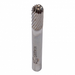 GARWIN INDUSTRIAL 900559-6*16*60 Борфреза цилиндрическая с закругленным концом 6*16*60 мм, VHM, SC, форма C (серия 900559)