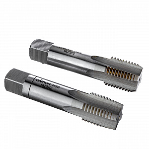 GARWIN INDUSTRIAL GM-TF200200 Метчики ручные Mf20x2.0, DIN 2181, HSS, 6H, комплект из 2 штук