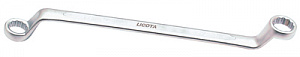 Licota AWT-EBS2427 Ключ накидной, двусторонний, изогнутый, 75°, 24 мм, 27 мм
