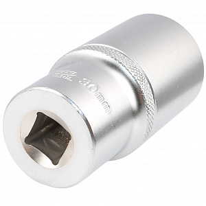 Licota F4030L Головка, 1/2", 30 мм, торцевая, 12-гранная, глубокая