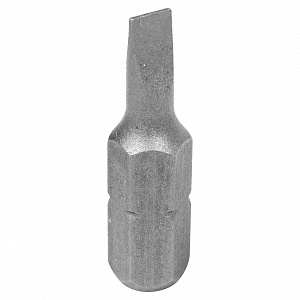 Вставка (бита) торцевая 1/4", Slotted, 3х0,5 мм, 25 мм KING TONY 102503S1