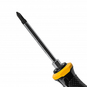 RUNTEC RT-SD3PH1x75 Отвертка RUNTEC PH1 x 75 мм CrV усиленная со сквозным стержнем