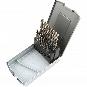 GARWIN INDUSTRIAL GM-BS19 Набор сверл 1.0-10.0 х 0,5 мм 19пр. HSS-G Spiralbohrer (Metall)