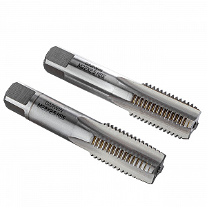 GARWIN INDUSTRIAL GM-TC22250 Метчики ручные M22x2.5, DIN 352, HSS, 6H, комплект из 2 штук