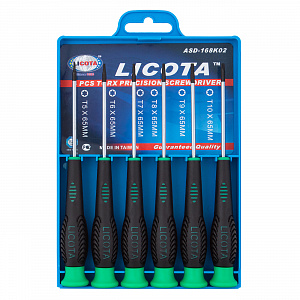 Licota ASD-168K02 Набор отверток Torx для точной механики 6пр.