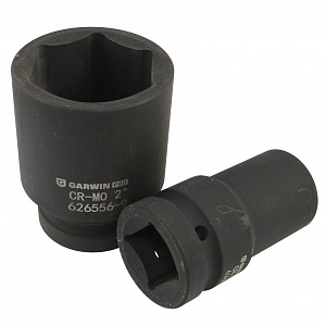GARWIN PRO 626556-9 Набор ударных головок дюймовых 1", 90 мм, 9 пр., 1" - 2"