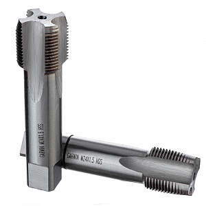GARWIN INDUSTRIAL GM-TF240150 Метчики ручные Mf24x1.5, DIN 2181, HSS, 6H, комплект из 2 штук